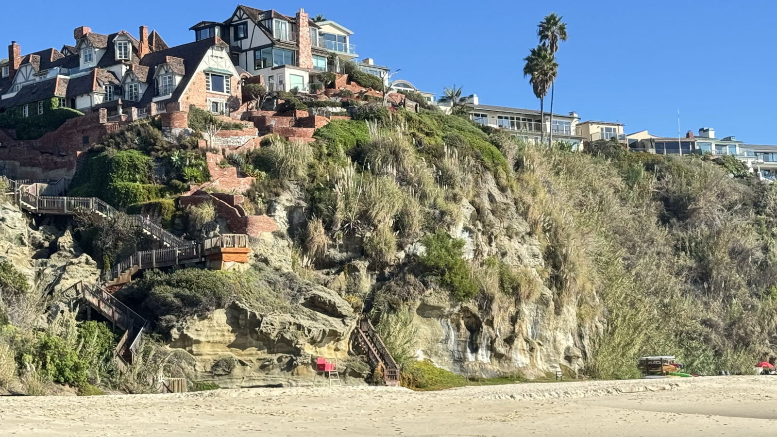 Three Arch Bay Laguna Beach California.