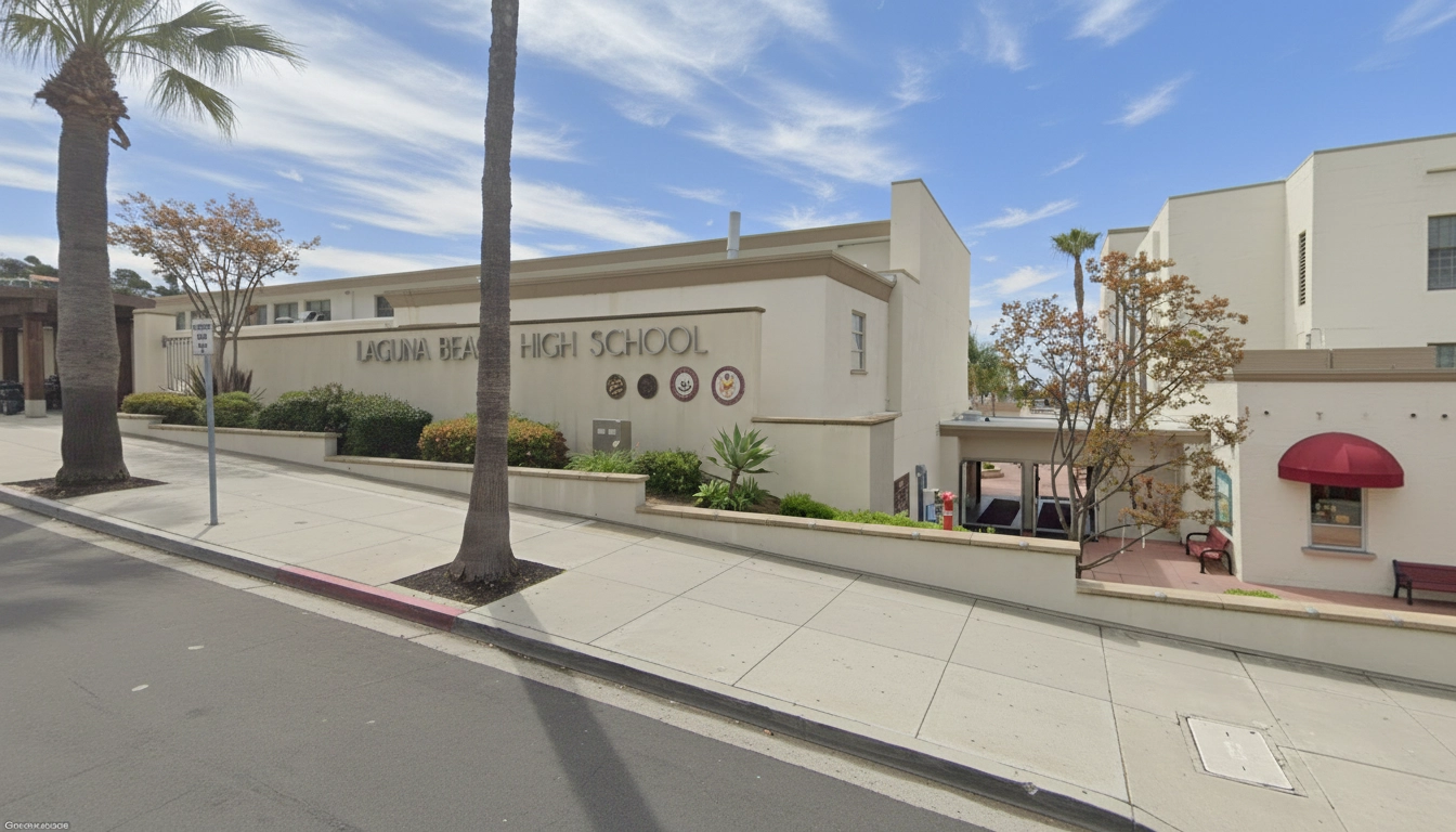 Laguna Beach High School.