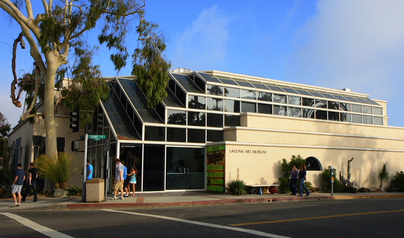 Laguna Art Museum located in Laguna Beach, California.