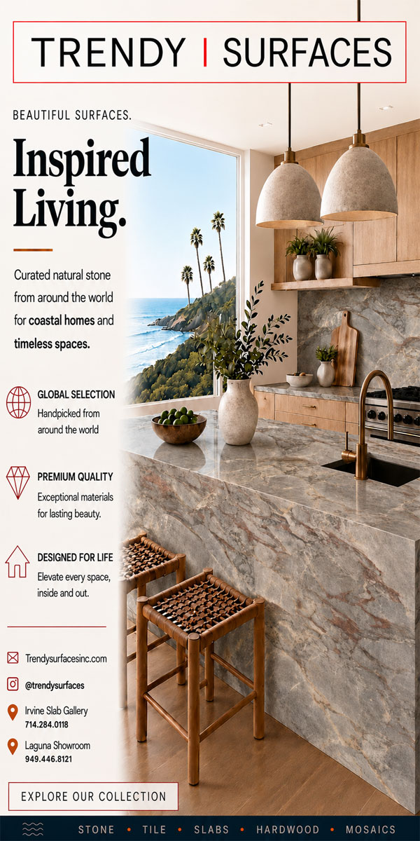 Trendy Surfaces - Inspired Living